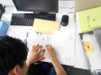 注文書に係印を押印