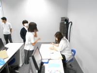 先生にチェックしてもらう