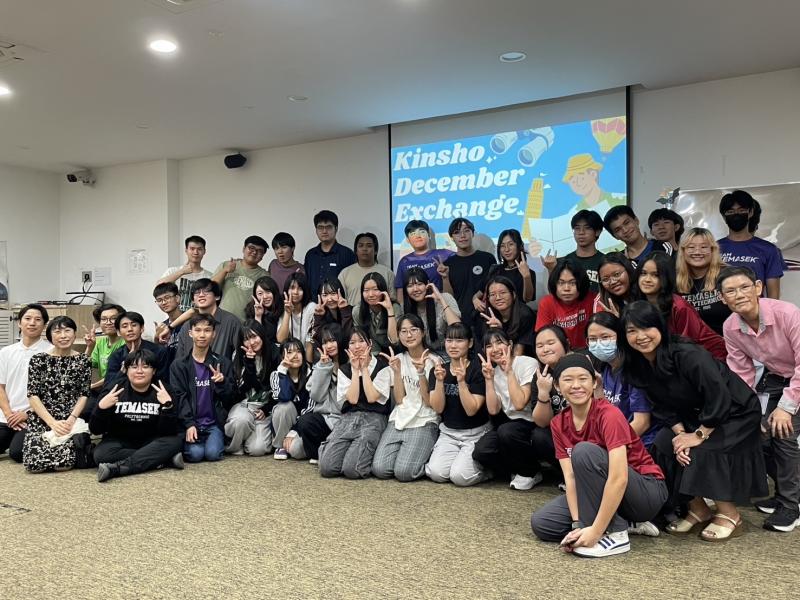 テマセクポリテクニック校の生徒達