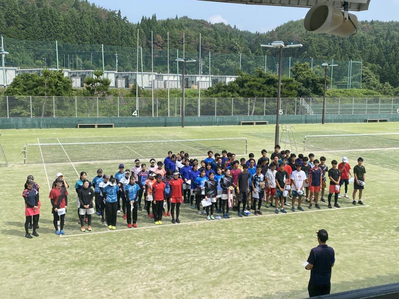 開会式に挑む石川県代表候補の選手たち