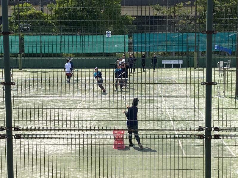 合同練習の様子（前衛選手）