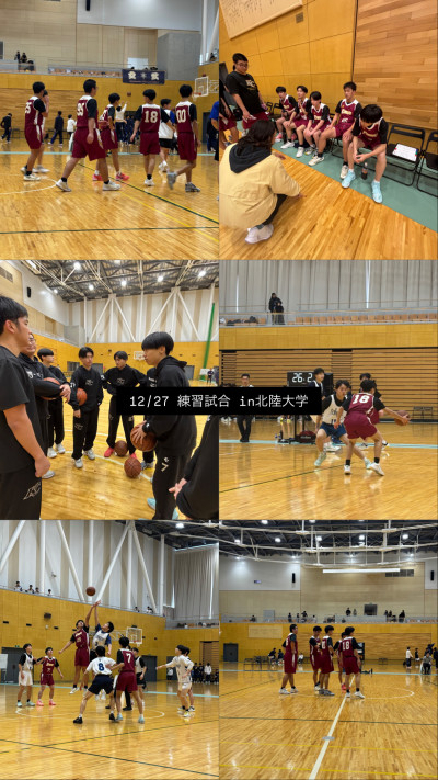 25_12_27 練習試合 in北陸大学