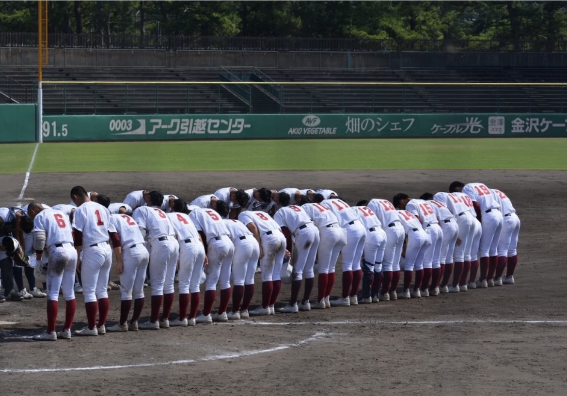 試合前の整列