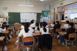 本川先生出前授業