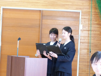 教頭先生卒業式➁