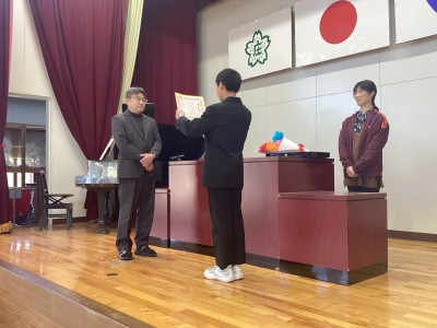 教頭先生卒業式①