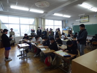 授業参観