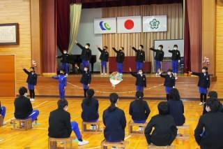 ６年生を送る会