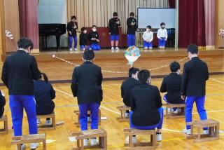 ６年生を送る会