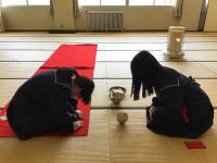 お茶をお持ちしました