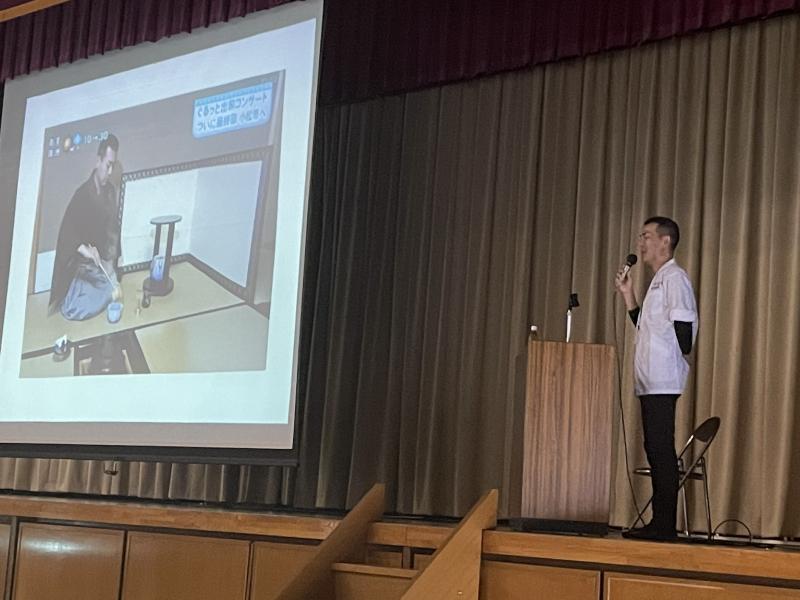 　講演会の様子