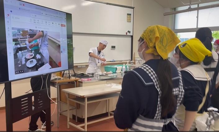 お菓子作り体験（２年生）