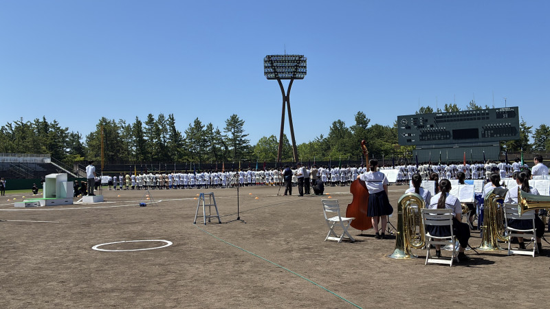 260710野球開会式（遠景）★