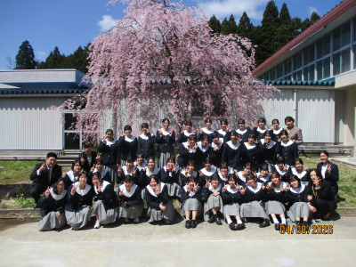 写真３　３年学年集会（写真）ホームページ