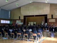 4年生「This is us!」4年生の1年間を15分間に詰め込んだ発表でした。