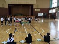 ８の字とびチームの発表