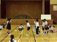 大なわとびの発表