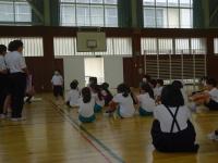 1年生も自己紹介　上手にできました