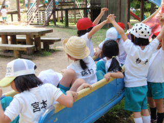 遠足　パーク獅子吼