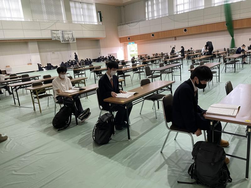 直前まで集中して学習しました。