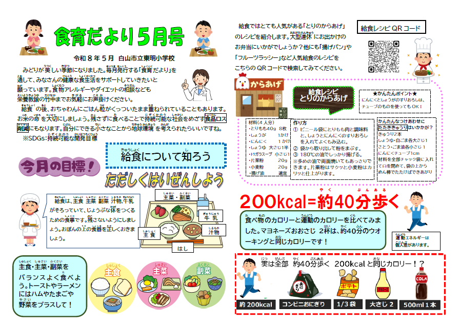 5月食育だより