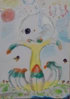 1年　廣江はな　「異世界の植物」