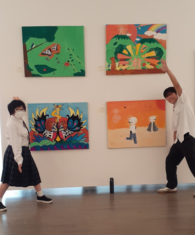 総文作品展示