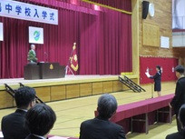 入学式③