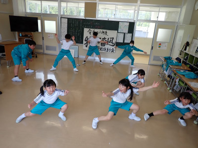 南中ソーラン自主練２
