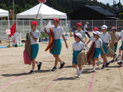 レインボーリレー入場