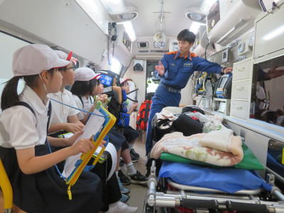 施設巡り消防署