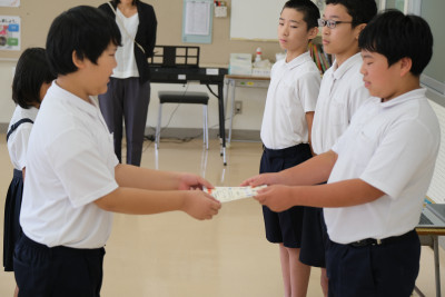 全校集会図書