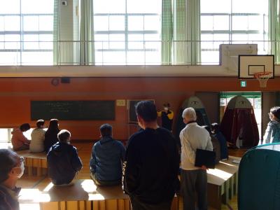 グループごとに発表