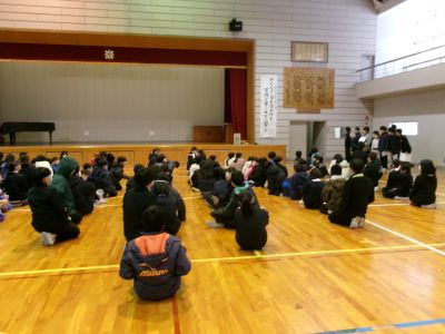 縦割り班の様子