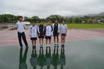 大会後の集合写真