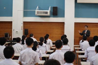 校長先生のお話　