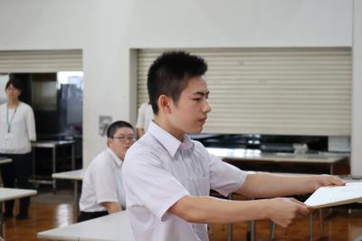 納賞式：県吹奏楽コンクール銅賞