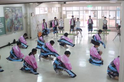 白団　よさこい練習風景