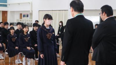 生徒代表　池崎さん