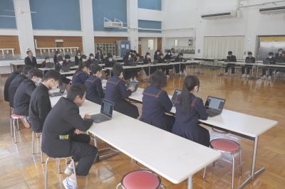 生徒総会全体の様子