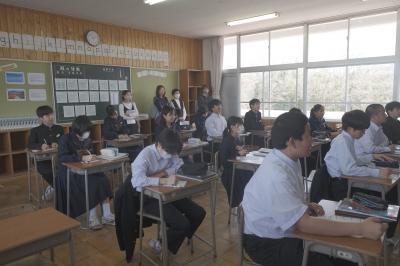 授業参観　２年