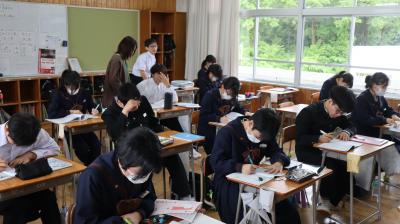 ３年生の勉強の様子