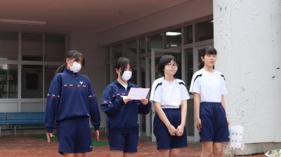 美化委員の皆さん