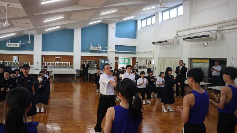 応援団から選手へのエール