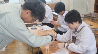 燃料電池の実験