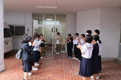 お別れのシーン