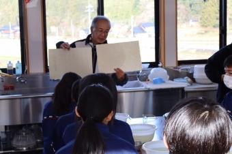 作業の説明を聞きました。