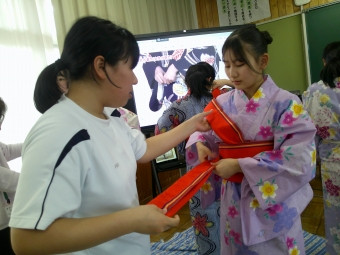 源着付け